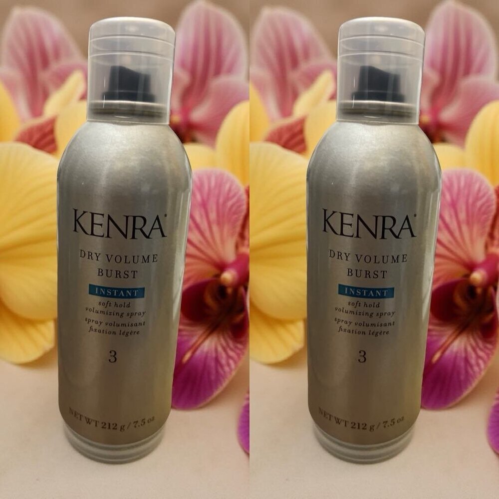 Kenra Dry Volume Burst Instant Soft Hold Volumizing Spray 7.5 oz_ 2 units